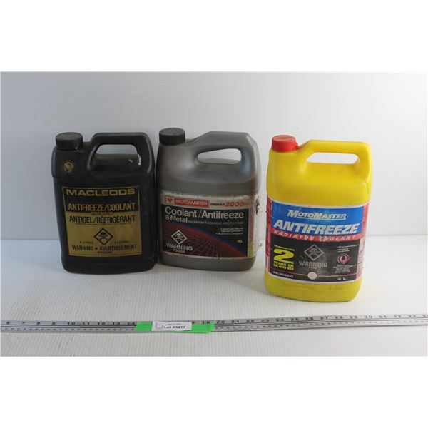 MacLeods and Motomaster Coolant/Antifreeze Liquids