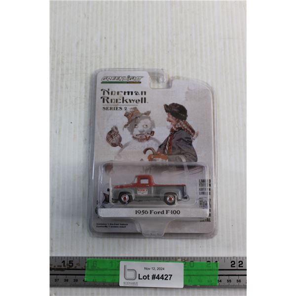 Greenlight Norman Rockwell Series II Collectible 1956 Ford F100 Toy - Sealed