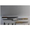 Image 2 : (13) Kitchen Knives and (2) Honing Steels
