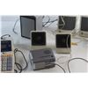 Image 4 : Sharp Printing Calculator - Tested and (7) Speakers - Sony, Sun and RCA - As Is