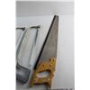 Image 4 : (4) Handsaws - Miter, Hack and Hand Saws