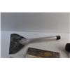 Image 2 : (3) Drywall Mud Knives, Ball Peen Hammer and Rubber Mallet