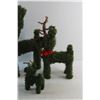 Image 2 : (3) Christmas Small Green Reindeer 16'' , 12'' , 6'' High
