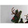 Image 5 : (3) Christmas Small Green Reindeer 16'' , 12'' , 6'' High