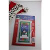 Image 6 : Christmas Door Poster, (3) Christmas Container Cans, Santa Hat and a 300 pc Puzzle