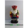 Image 1 : Christmas Porcelain Electric Lamp - Toy Soldier - New
