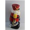 Image 3 : Christmas Porcelain Electric Lamp - Toy Soldier - New
