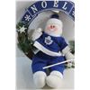 Image 2 : Christmas Wreath Cloth Toronto Maple Leaf