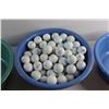 Image 3 : Golf Balls, (3) Plastic Bowls 14'' and Golf Tees