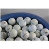 Image 4 : Golf Balls, (3) Plastic Bowls 14'' and Golf Tees