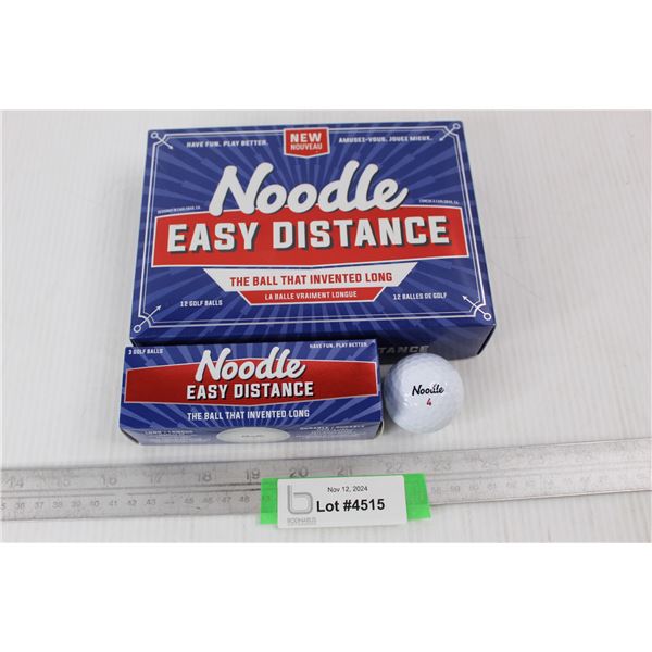 Noodle Easy Distance Golf Balls 12 Pack- Like New