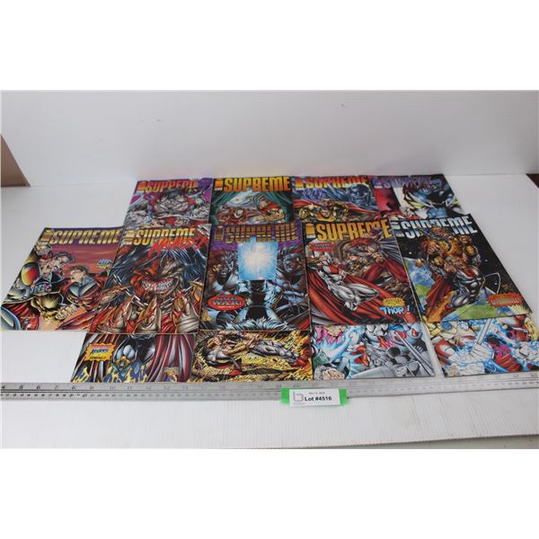 (13) Various Supreme Superhero Comics