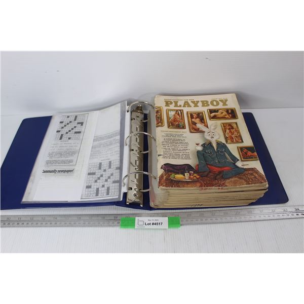 (12) Playboy Magazines- 1975 Complete Year