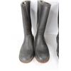 Image 3 : (2) Pairs Of Unmarked Rubber Boots- Both Size 10