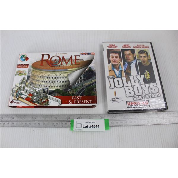 The Jolly Boys Last Stand DVD- NIB, Rome Past And Present Book