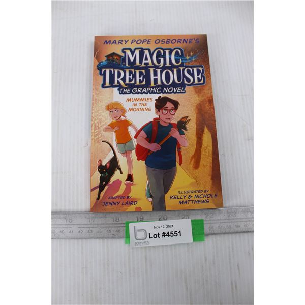 Magic Tree House Graphic Novel, Mummies In The Morning