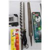 Image 3 : Various Tools, Master Mechanic Drill Bit Set- Missing Bits, Files/ Drill Bits, Misc.