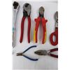 Image 3 : Various Pairs Of Pliers/ Side Cutters And Ratchets, Westward, Craftsman, Misc.