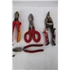 Image 4 : Various Pairs Of Pliers/ Side Cutters And Ratchets, Westward, Craftsman, Misc.