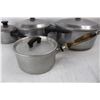 Image 2 : (4) Aluminum Pots w/ Lids, Super Health, Wear- Ever AG Aluminum Ltd.