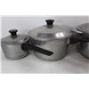 Image 3 : (4) Aluminum Pots w/ Lids, Super Health, Wear- Ever AG Aluminum Ltd.