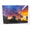 Image 2 : (2) Unmarked Framed Sunset Photos- 12.5'' x 15.5''