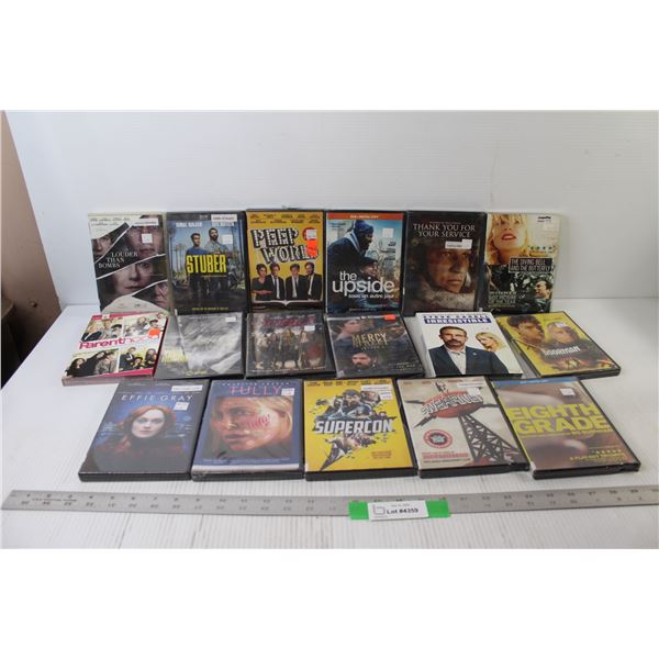 (17) DVD Movies - Doorman, The Upside, Stuber, etc.
