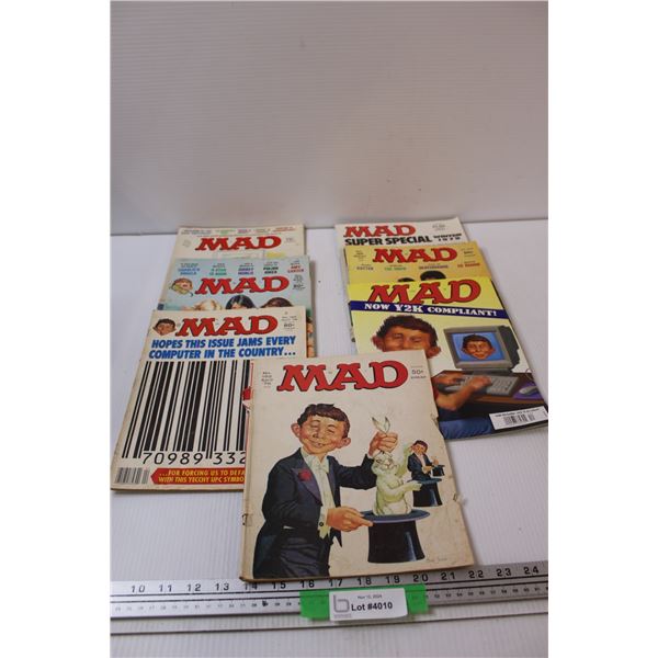 (7) MAD Magazines: 1970's Editions - Assorted