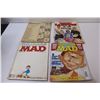 Image 2 : (7) MAD Magazines: 1970's Editions - Assorted & (1) National Lampoon (1980's Edition)