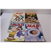 Image 3 : (7) MAD Magazines: 1970's Editions - Assorted & (1) National Lampoon (1980's Edition)