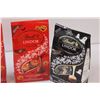 Image 2 : (4) Lindor Chocolate Packages: Milk Halloween & Milk w/White