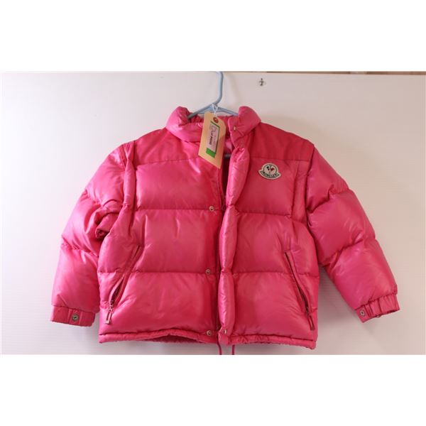 * Girls Moncler Puffer Jacket (Convertible Styles) - Approx Size 6