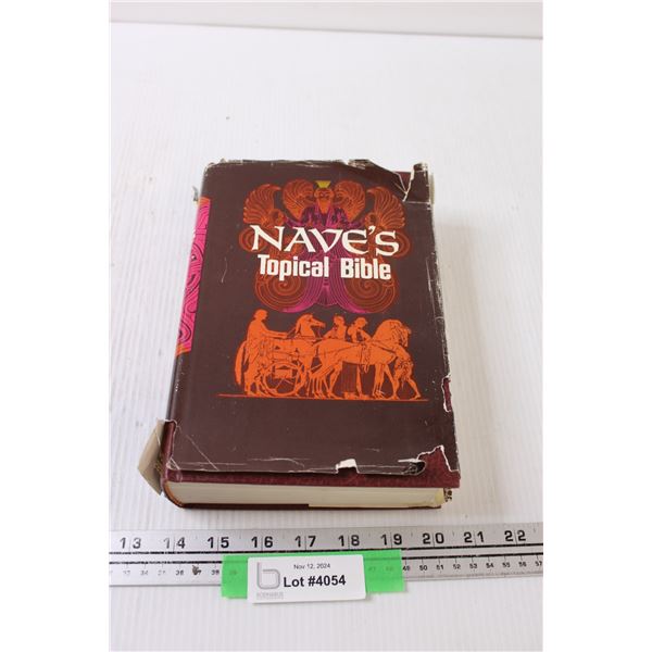 Nave's Topical Bible - Hardcover Book