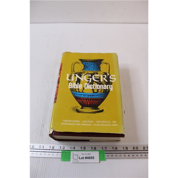 Unger's Bible Dictionary - Hardcover Book