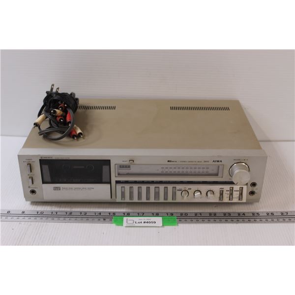 AIWA Cassette & Radio Player - Powers On