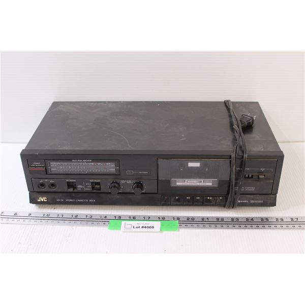 JVC Cassette & Radio Player - Powers On