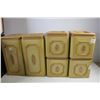 Image 3 : Storage/Bread Box 16" x 10" x 11", (6) Dry Goods Cannisters