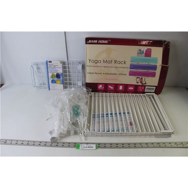 Jiami Home Yoga Mat Rack, Rama Design Dish Rack Stand (NIB)