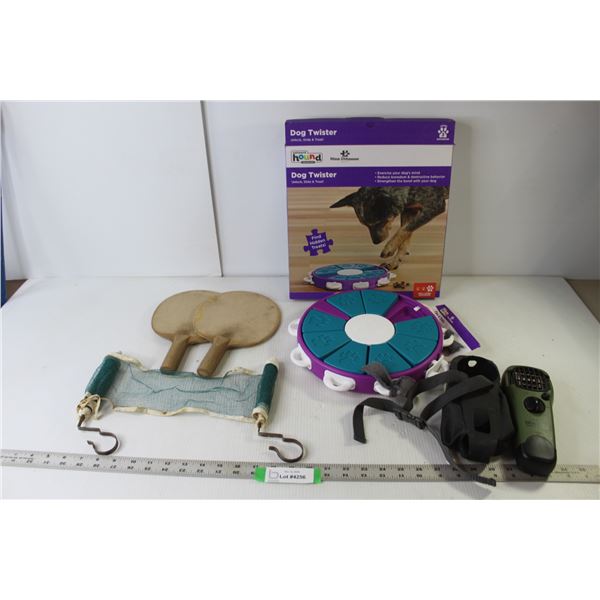 Outward Hound Dog Twister, Table Tennis Net and Pair Paddles, ThermoCELL Mosquito Repeller With Tote