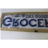 Image 2 : Wall Art "Groceries & Dry Goods" Framed Glass 33" x 9"