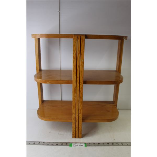 *Wood End Table 21.5" x 10" x 22.5" High