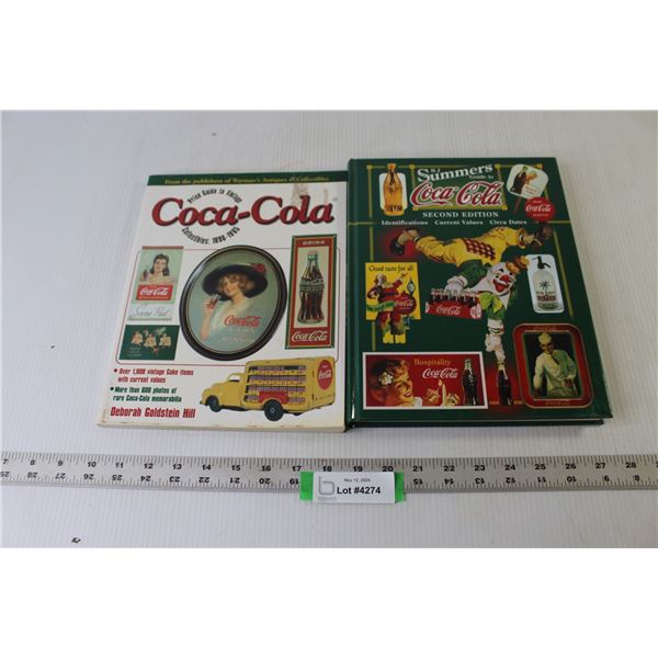 (2) Price Guides to Vintage Coca-Cola Collectibles