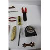 Image 4 : (8) Screw Drivers, Pliers and Wire Cutters, Assorted Tools