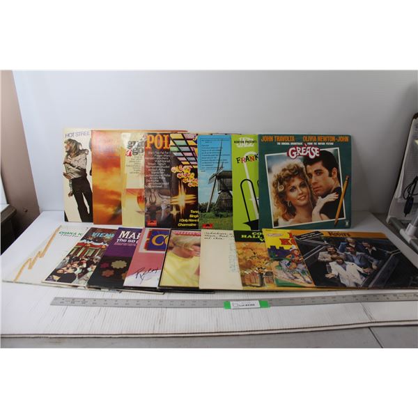 (17) Records - Grease, The Rovers, James Last, etc.