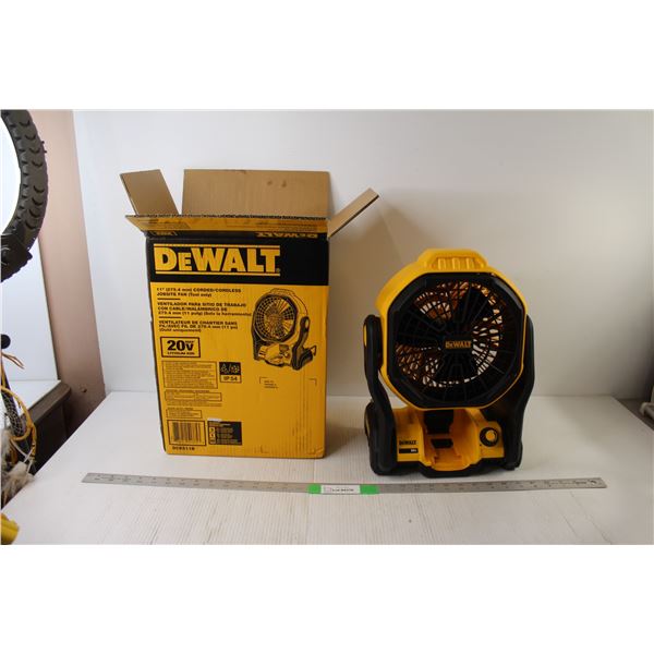 DeWalt 20v 11" Corded/Cordless Jobsite Fan - As Is