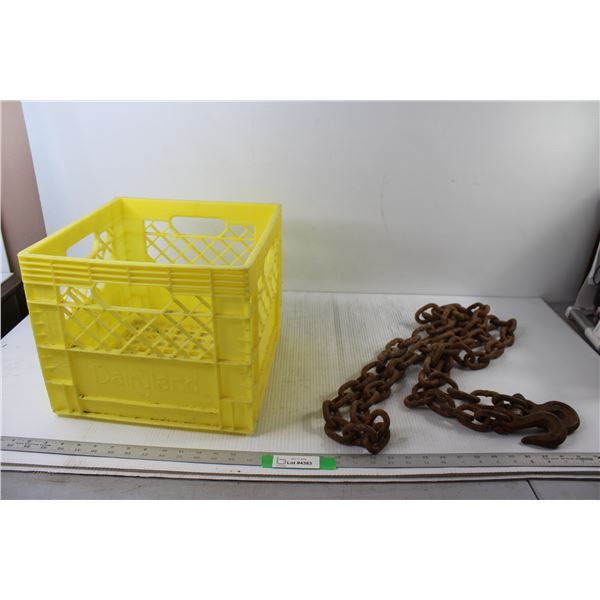 Tow Chain, Yellow Crate