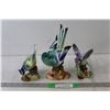 Image 1 : (3) Porcelain Bird Decorations