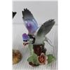 Image 4 : (3) Porcelain Bird Decorations