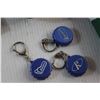 Image 2 : Venture Baseball Glove, Pilsner x Saskatchewan Roughriders Flag, (3) Kokanee Bottle Cap Key Chains a