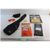 Image 1 : Cross Body Bag, Window Insulation Kit, 3M Sanding Sheets, Floor Finish and Sunglasses